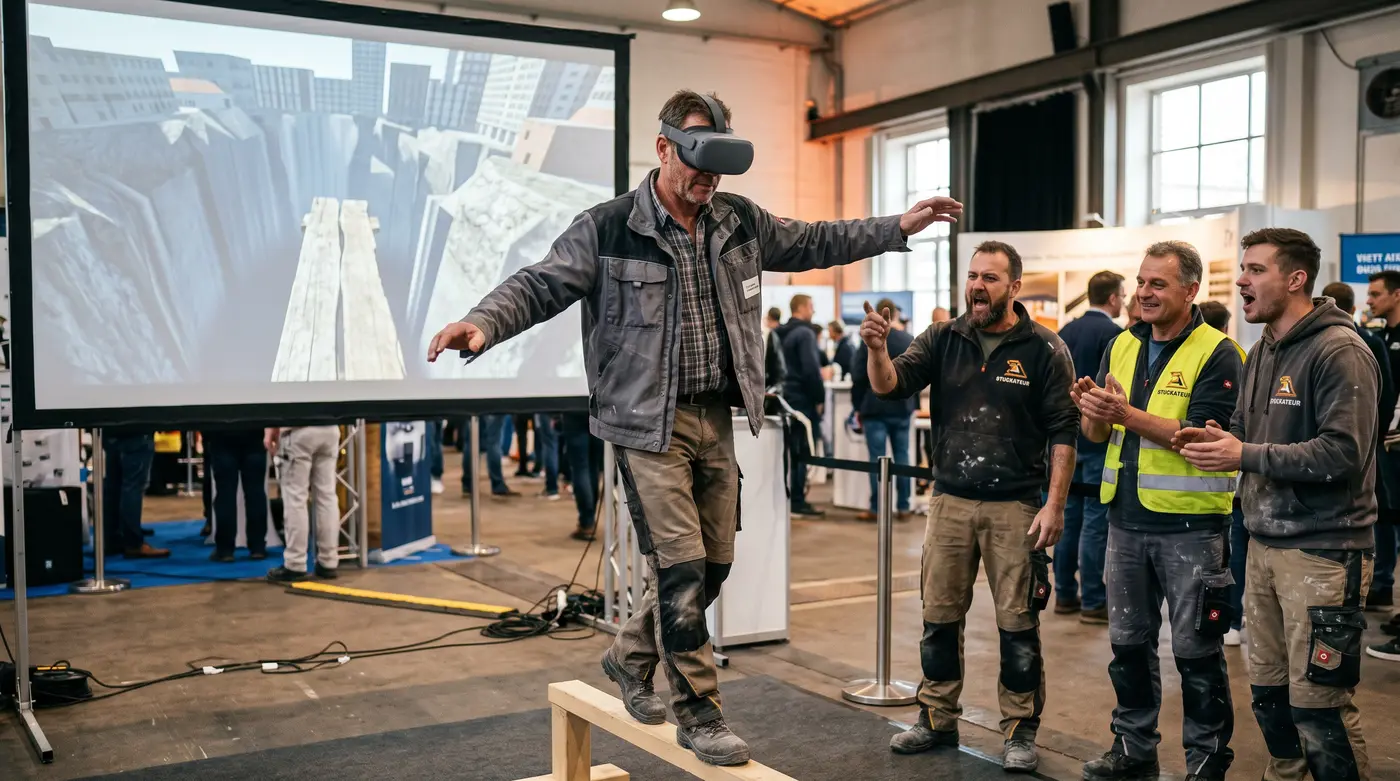 VR-Aufgabe als Gamerunde bei der Gameshow