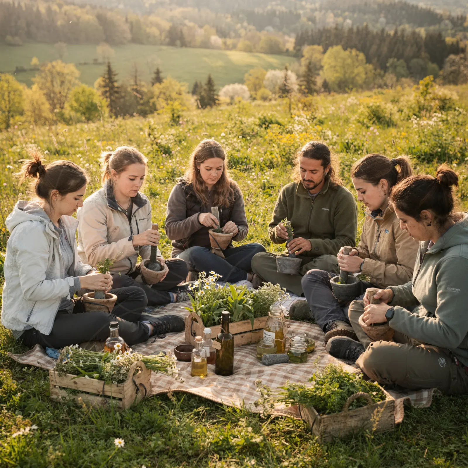 Kräuterworkshop im Schwarzwald